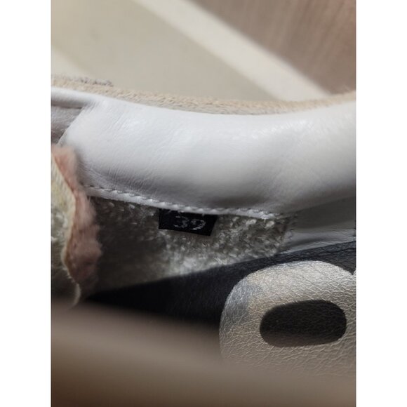 P448 John Yeti Powlamb Faux Shearling Pink Women’s Sneakers Size EU 39 US 8.5 - Picture 6 of 9